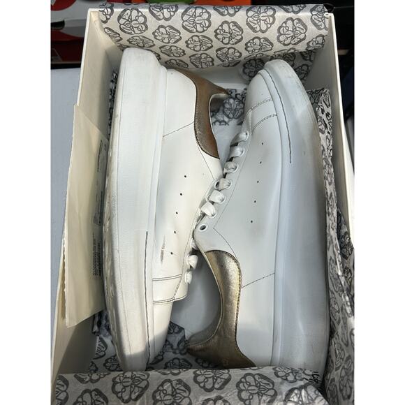 Alexander Mcqueen Oversized Gold / White Sneaker Size 47 EU / 14 US Mens main image 9